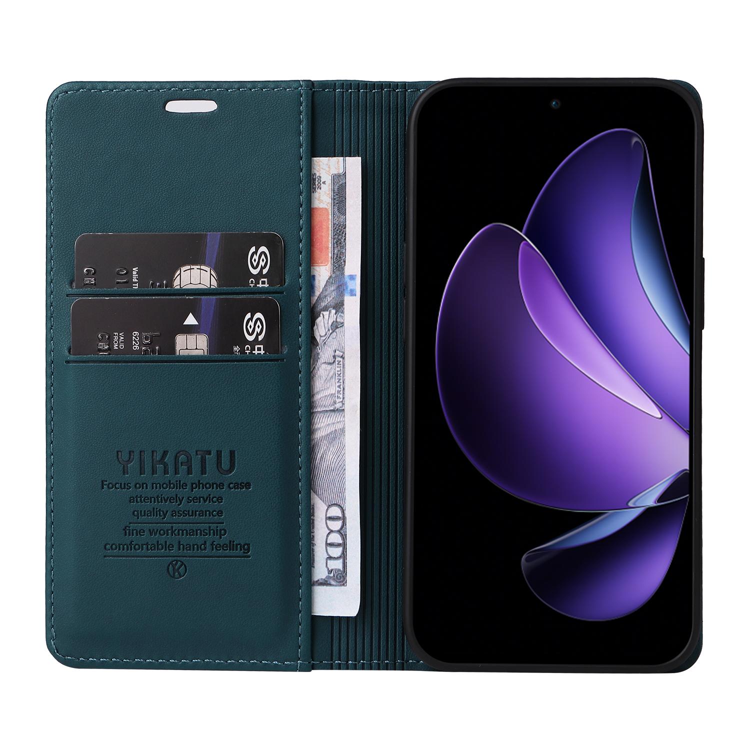 For Oppo Reno13 F 5G Phone Cases YIKATU Magnetic Closure PU Leather Mobile Cover Wine Red
For Oppo Reno13 F 5G Phone Cases YIKATU Magnetic Closure PU Leather Mobile Cover Wine Red