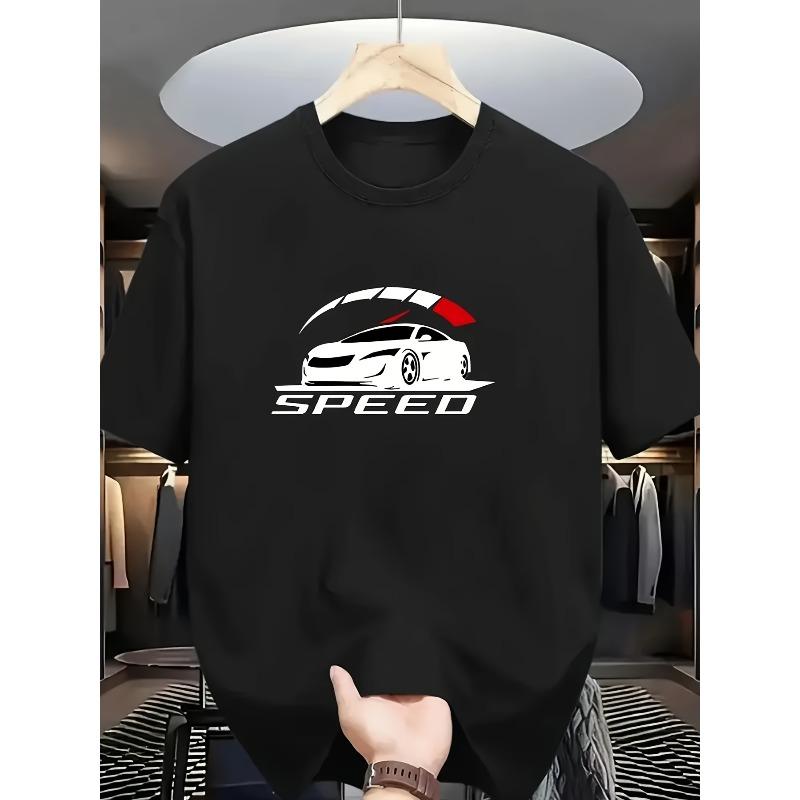 European sizes Men s T-Shirt - Black Premium Speed Print Summer Tee, Regular Fit, Versatile Fashion Top for Daily Wear and Holiday Gifts 4XL чорний
European sizes Men s T-Shirt - Black Premium Speed Print Summer Tee, Regular Fit, Versatile Fashion Top for Daily Wear and Holiday Gifts 4XL чорний