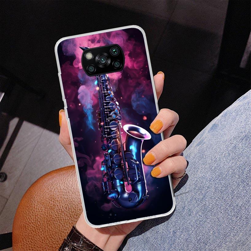 Music Saxophone Instrument Phnoe Case for Xiaomi Poco X5 X6 X7 Pro X4 Gt F7 Ultra M8 M7 Redmi 15C 15 13C 13 12C 12 Unique Cover Xiaomi Poco X7
Music Saxophone Instrument Phnoe Case for Xiaomi Poco X5 X6 X7 Pro X4 Gt F7 Ultra M8 M7 Redmi 15C 15 13C 13 12C 12 Unique Cover Xiaomi Poco X7