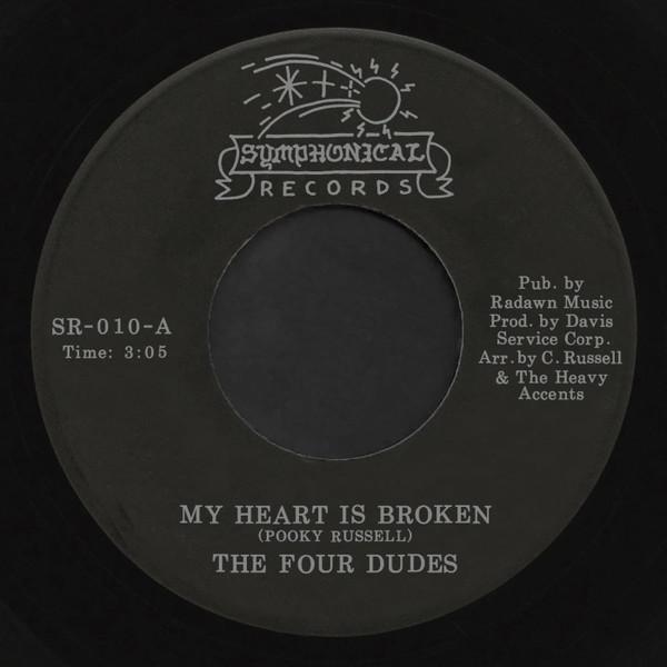 7-дюймовая пластинка FOUR DUDES - My Heart Is Broken / Hurt Took The SR010 Symphonical 2021 UK Соул/Фанк
7-дюймовая пластинка FOUR DUDES - My Heart Is Broken / Hurt Took The SR010 Symphonical 2021 UK Соул/Фанк