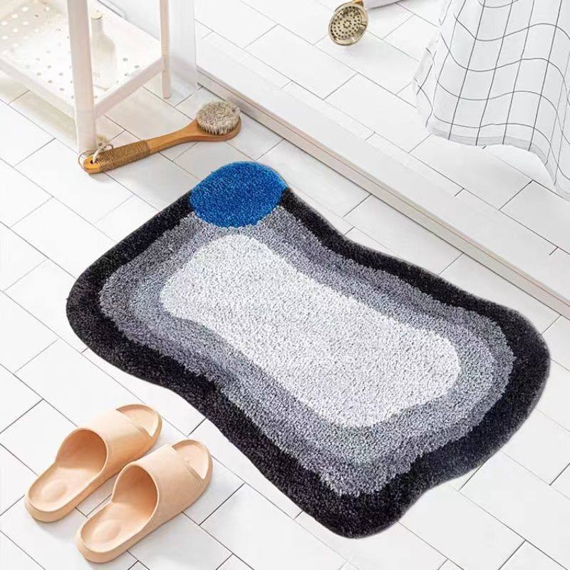 VIKAMA Wave-Shaped Cloud Pattern Rug Plush Absorbent Bathroom Mat Bedside Anti-Slip Rug for Bedroom Home Decor 40X60cm 15.7X23.6in
VIKAMA Wave-Shaped Cloud Pattern Rug Plush Absorbent Bathroom Mat Bedside Anti-Slip Rug for Bedroom Home Decor 40X60cm 15.7X23.6in
