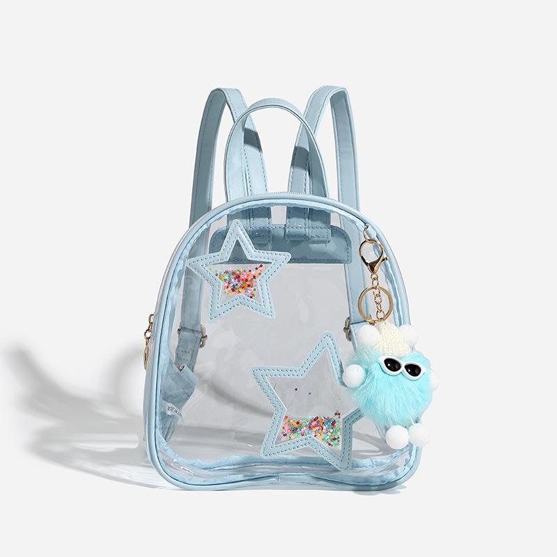 2025 Fashion Kids Clear Waterproof Backpack - Cute Big-Eyed Monster Design for Kindergarten Outings and Travel синий
2025 Fashion Kids Clear Waterproof Backpack - Cute Big-Eyed Monster Design for Kindergarten Outings and Travel синий