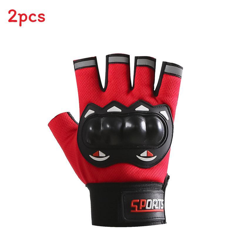 Motorcycle Riding Gloves With Touch Screen Fingertips For Street Cycling Enthusiasts Half Red
Motorcycle Riding Gloves With Touch Screen Fingertips For Street Cycling Enthusiasts Half Red