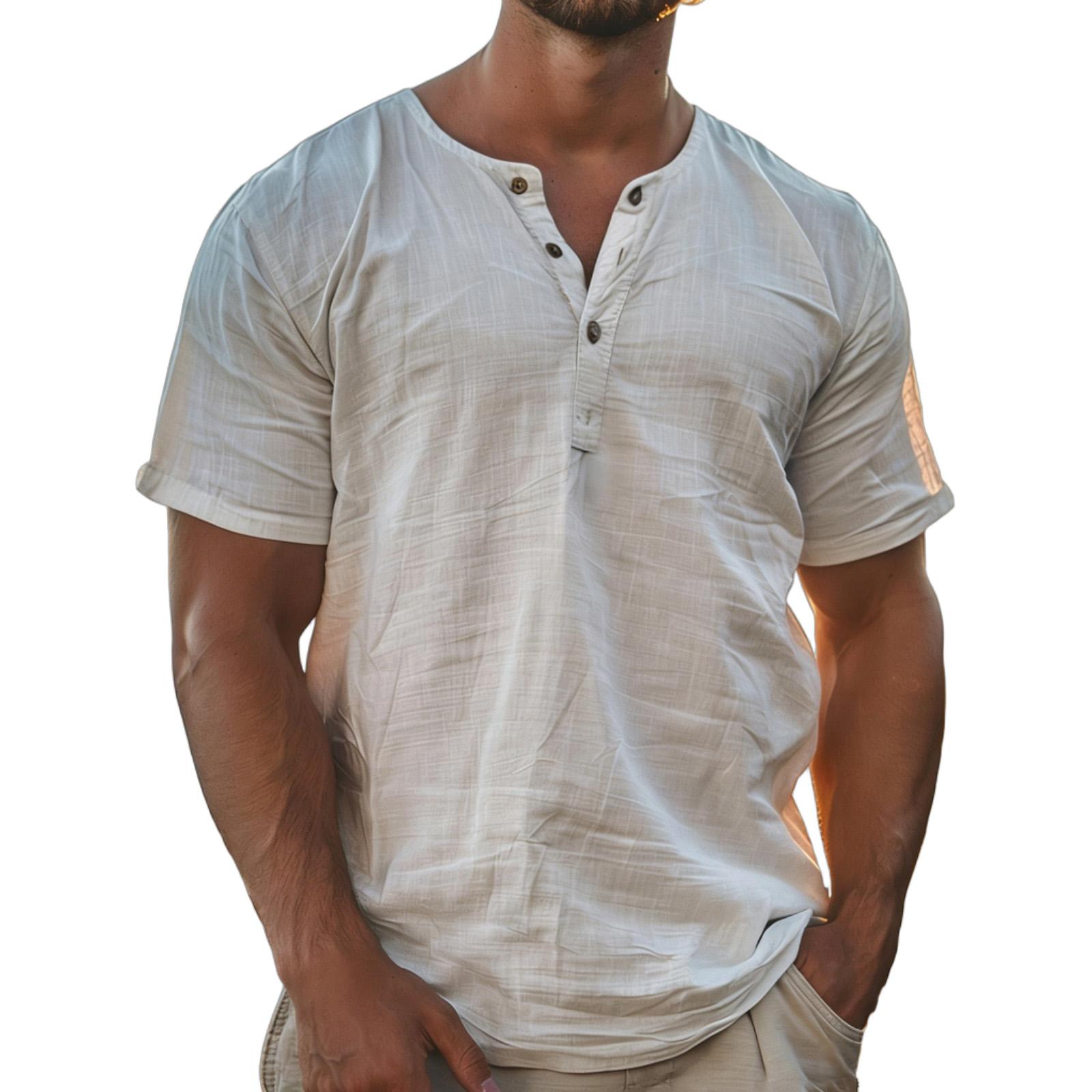 Men s Summer Stand Collar Short Sleeve Shirt Men s Casual Fashion Shirt XL білий
Men s Summer Stand Collar Short Sleeve Shirt Men s Casual Fashion Shirt XL білий