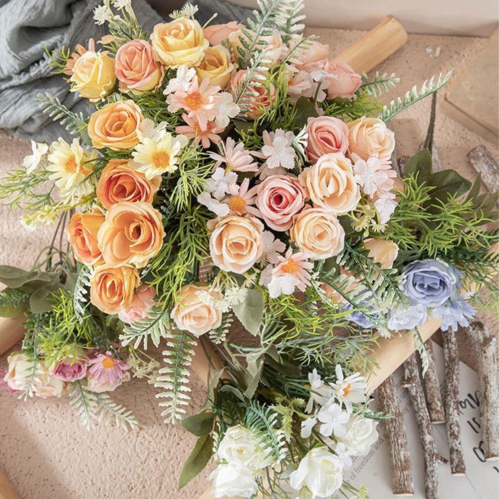 Real Touch Artificial Rose Daisy Flowers Plastic Fake Flower Simulation Rose Bouquet Wedding Decor синий
Real Touch Artificial Rose Daisy Flowers Plastic Fake Flower Simulation Rose Bouquet Wedding Decor синий