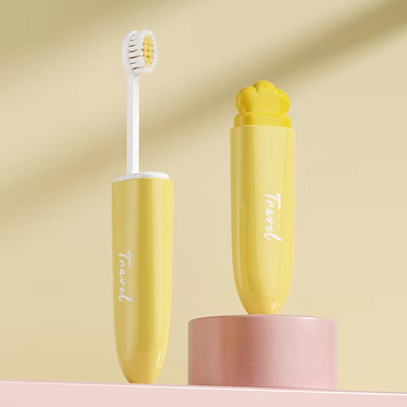 Foldable Travel Toothbrush Soft Bristle Portable Oral Care Brush Compact Size Suitable for Daily Use and Easy Storage one size жовтий
Foldable Travel Toothbrush Soft Bristle Portable Oral Care Brush Compact Size Suitable for Daily Use and Easy Storage one size жовтий