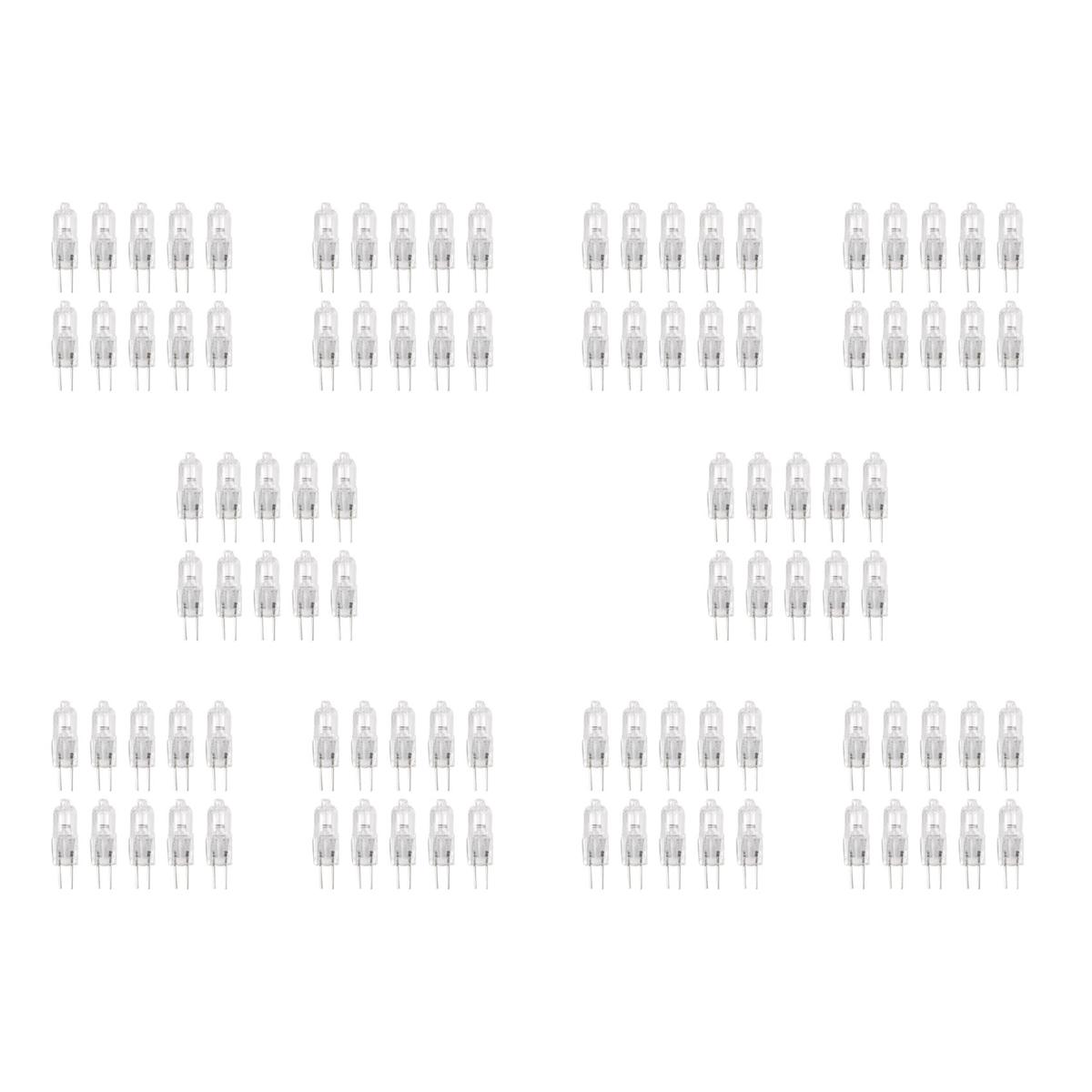 BAAU 100 Pcs, G4 Halogen Lamp 12V 35W Pin Lamp Warm White NONE
BAAU 100 Pcs, G4 Halogen Lamp 12V 35W Pin Lamp Warm White NONE