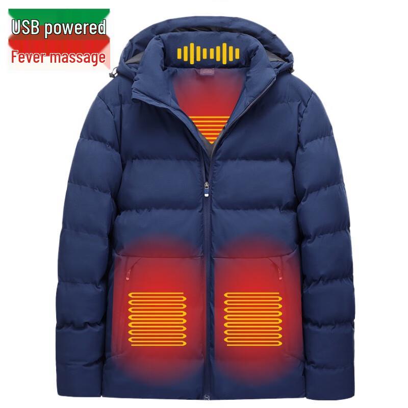 Unisex Smart Heated Massage Cotton Jacket
Unisex Smart Heated Massage Cotton Jacket