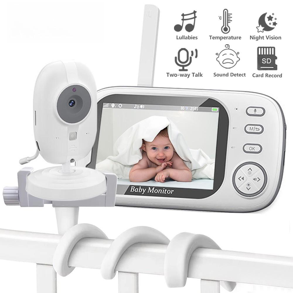 3.5 Inch Baby Monitor Wireless 2 Way Audio Talk LCD Electronic Babysitter Night Vision Video Nanny Radio Baby Camera
3.5 Inch Baby Monitor Wireless 2 Way Audio Talk LCD Electronic Babysitter Night Vision Video Nanny Radio Baby Camera
