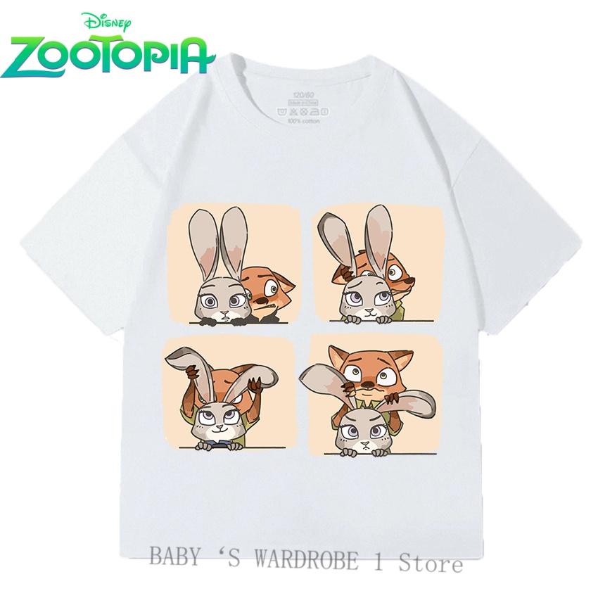 Бавовняні футболки з коротким рукавом Disney Zootopia для хлопчиків та дівчаток 3-12 років з мультяшними принтами, милі, модні 140
Бавовняні футболки з коротким рукавом Disney Zootopia для хлопчиків та дівчаток 3-12 років з мультяшними принтами, милі, модні 140