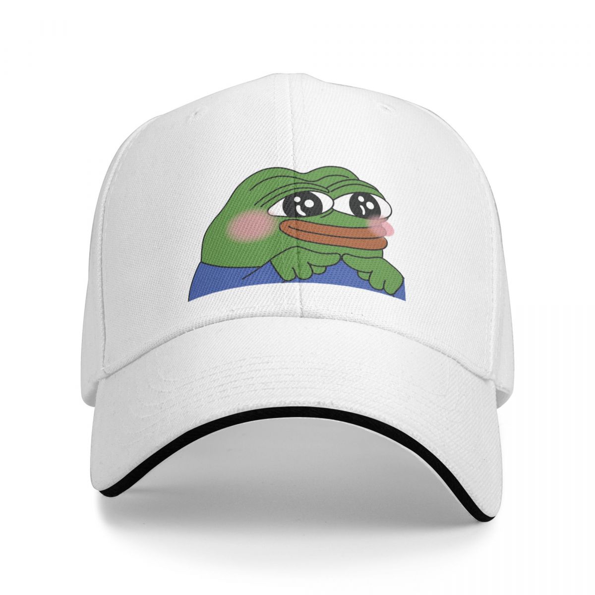 PeepoShy Emote High Quality Unisex Caps Outdoor Trucker Baseball Cap Snapback Breathable Hat Customizable Polychromatic Hats
PeepoShy Emote High Quality Unisex Caps Outdoor Trucker Baseball Cap Snapback Breathable Hat Customizable Polychromatic Hats