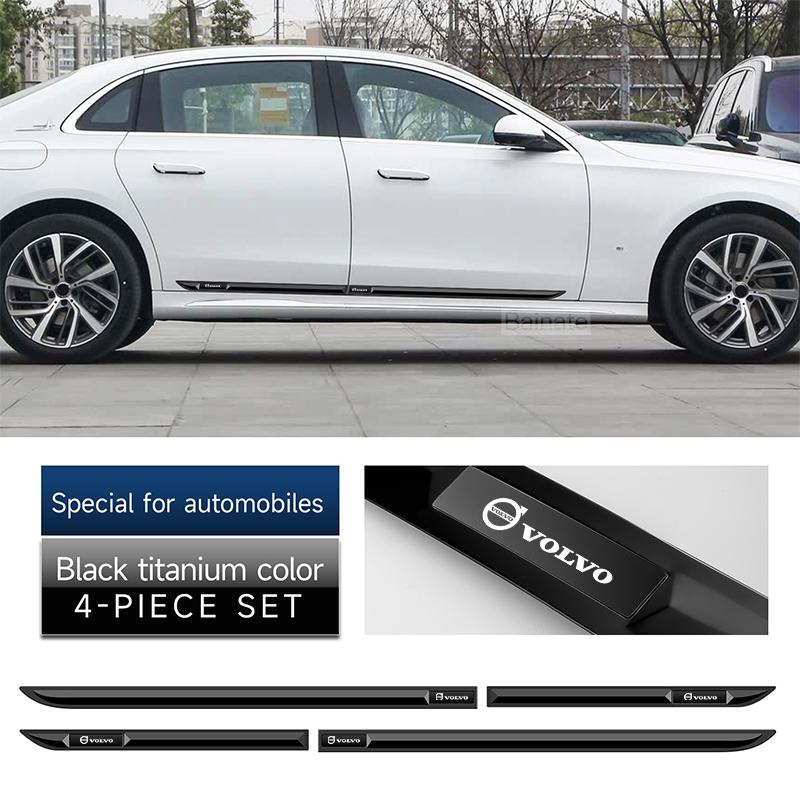 Car Stainless Steel Side Door Body Guard Strips Protector Decorative Cover Trims For VOLVO XC90 S60 S90 XC60 V90 Car Accessories
Car Stainless Steel Side Door Body Guard Strips Protector Decorative Cover Trims For VOLVO XC90 S60 S90 XC60 V90 Car Accessories