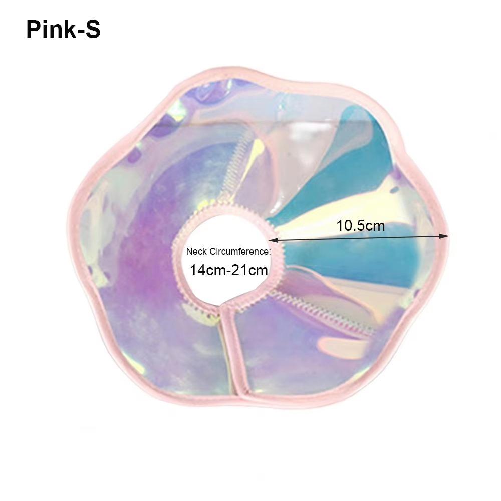 Waterproof Cat Neck Ring Colorful Laser Cat Anti-scratching Collar Post-Surgery Care Pink - S
Waterproof Cat Neck Ring Colorful Laser Cat Anti-scratching Collar Post-Surgery Care Pink - S