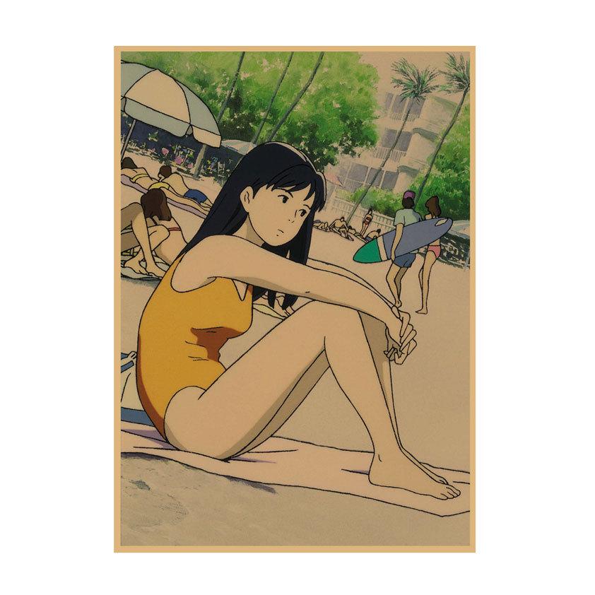 Waves Sound Cartoon Anime Movie Poster - Retro Kraft Wall Art for Children s Dorm Room 42X29.7cm (A3 size)
Waves Sound Cartoon Anime Movie Poster - Retro Kraft Wall Art for Children s Dorm Room 42X29.7cm (A3 size)