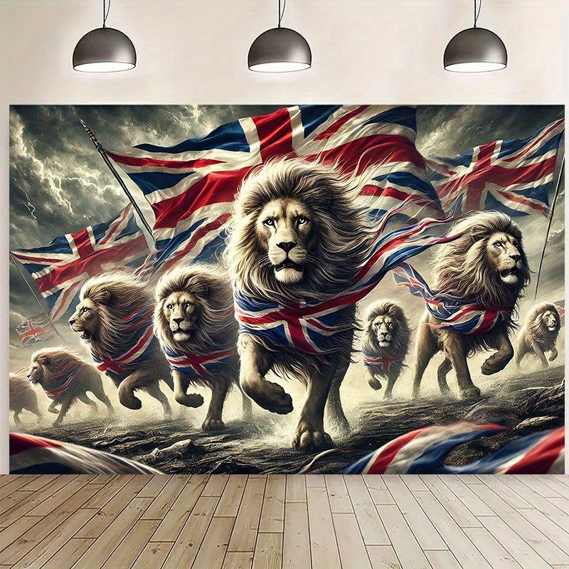 British Power Theme Decorative Tapestry Retro Space Theme Party Personalized Background Cloth Mighty Power Style Props 74x94cm(29x37in)
British Power Theme Decorative Tapestry Retro Space Theme Party Personalized Background Cloth Mighty Power Style Props 74x94cm(29x37in)