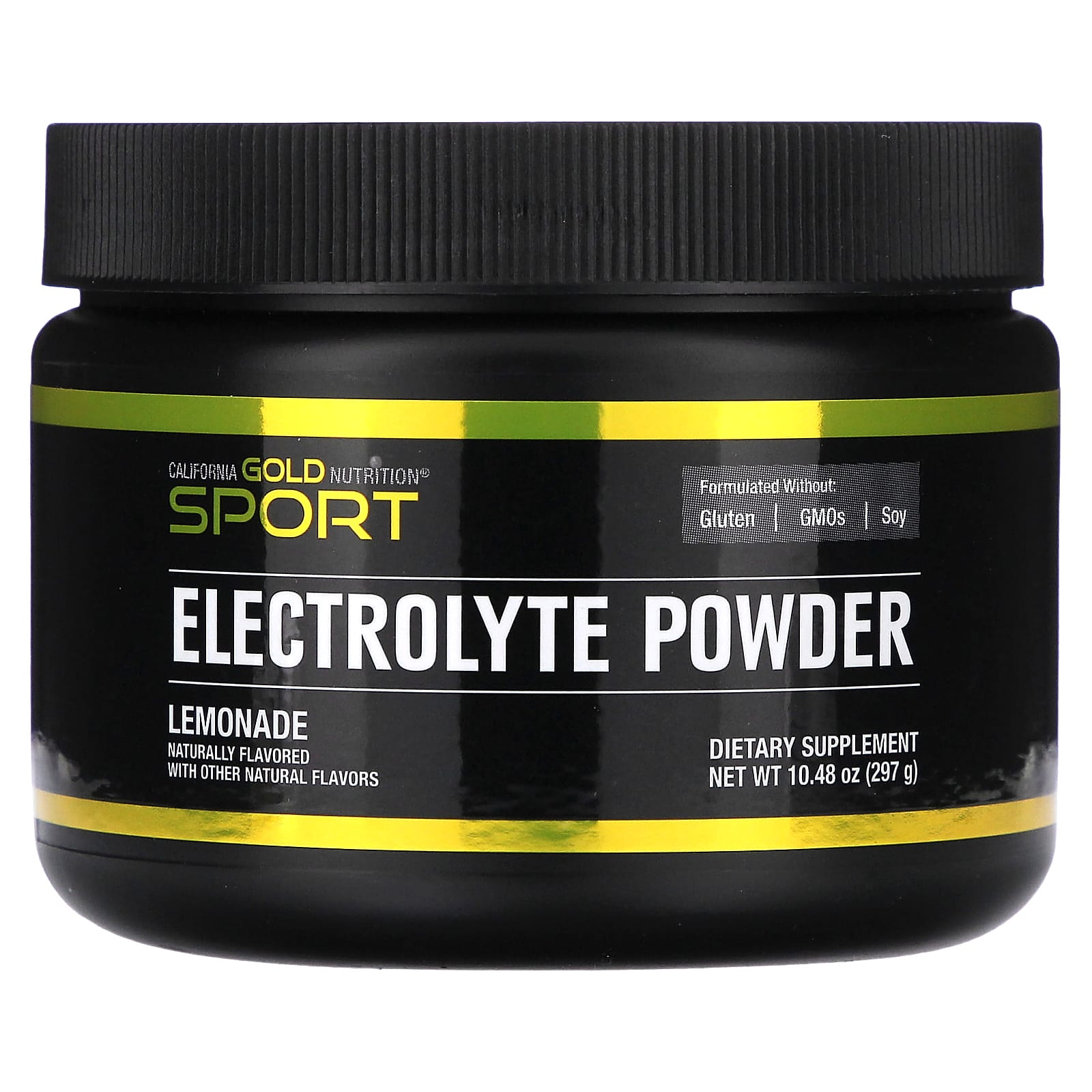 California Gold Nutrition, Sports, Electrolyte Powder, Natural Lemonade Flavor, 10.48 oz (297 g)
California Gold Nutrition, Sports, Electrolyte Powder, Natural Lemonade Flavor, 10.48 oz (297 g)