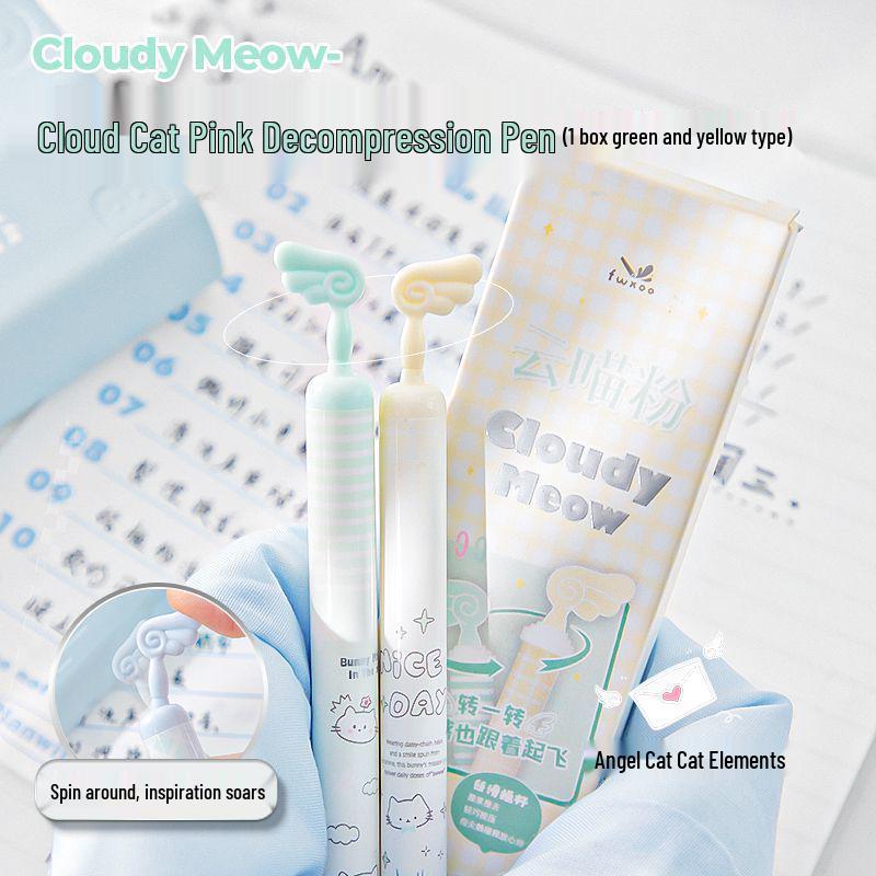 Yun Miao Pink Angel Quick-Drying Gel Pen for Students 0.5mm 0.5mm
Yun Miao Pink Angel Quick-Drying Gel Pen for Students 0.5mm 0.5mm