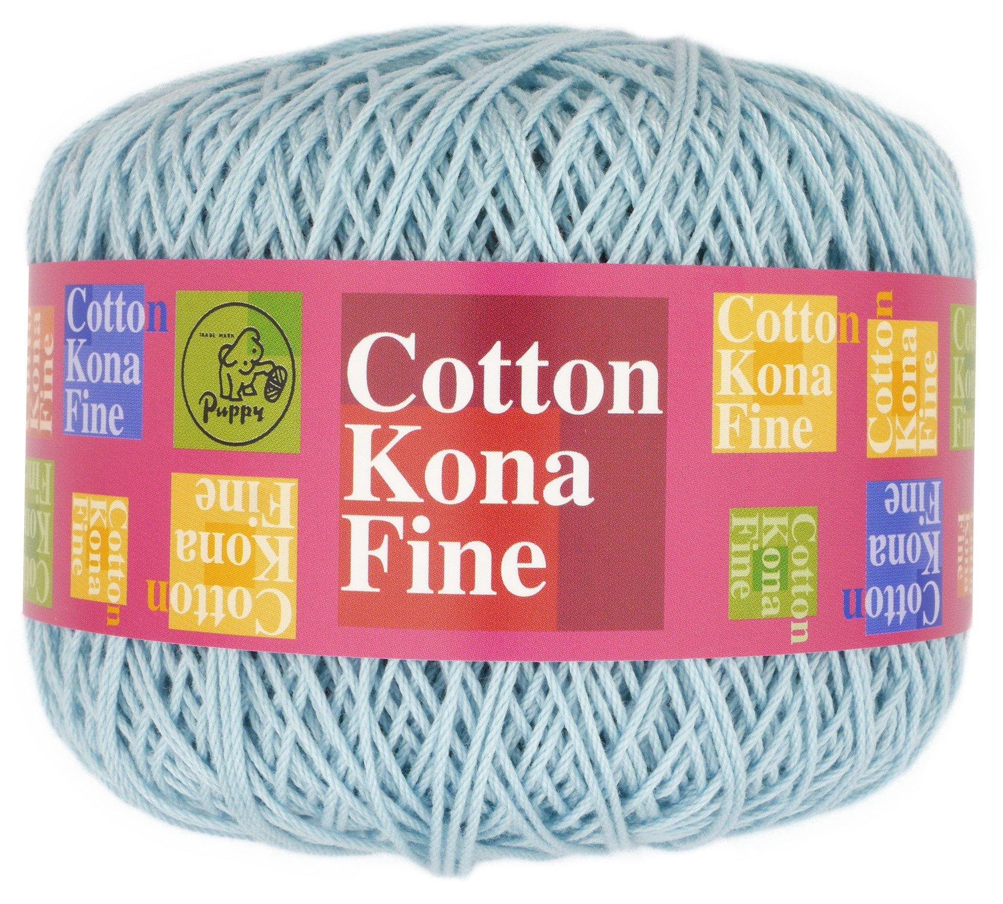 Пряжа Puppy Cotton Kona Fine Fine Набор 10000477, цвет 355, синий, 25 г, прибл.. 105м, 5, светло-синий
Пряжа Puppy Cotton Kona Fine Fine Набор 10000477, цвет 355, синий, 25 г, прибл.. 105м, 5, светло-синий
