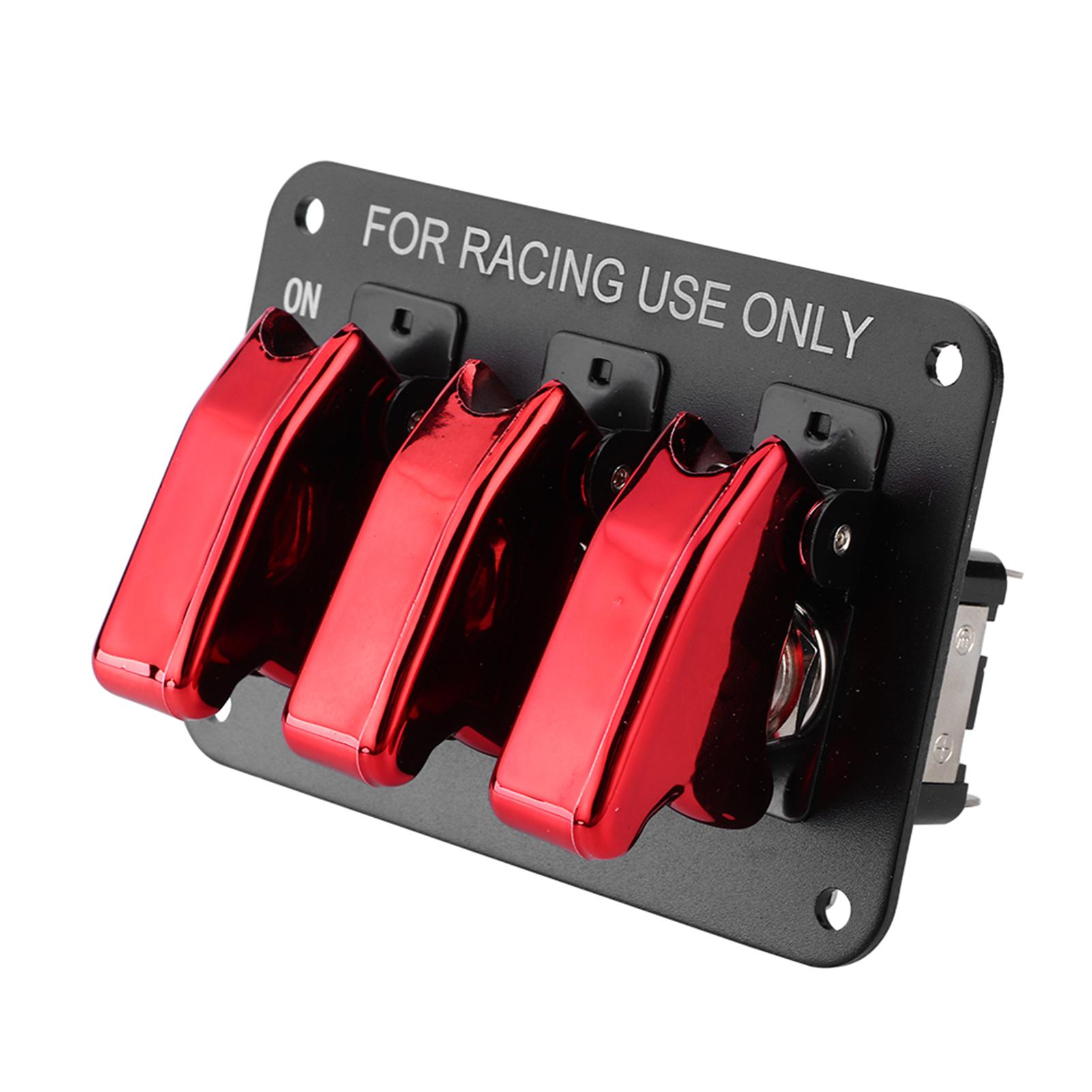 12V 20A Automotive Toggle Combination Switch Racing Ignition Engine Relays Switches Panel for Car RV
12V 20A Automotive Toggle Combination Switch Racing Ignition Engine Relays Switches Panel for Car RV