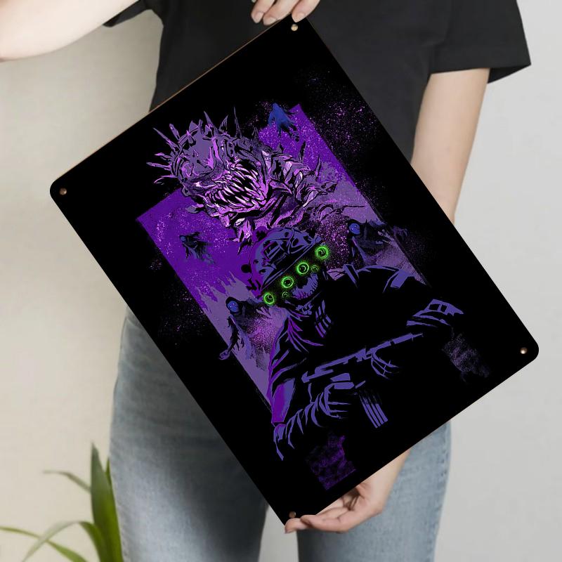 Cyberpunk Skeleton Warrior with Shadow Demons Metal Tin Sign Home Decor Wall Art 20x30cm(7.8x11.8inch)
Cyberpunk Skeleton Warrior with Shadow Demons Metal Tin Sign Home Decor Wall Art 20x30cm(7.8x11.8inch)