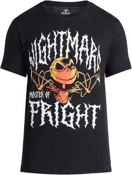 Nightmare Before Christmas Master of Fright Black 100% Cotton T-shirt Mens Tees Top New XL
Nightmare Before Christmas Master of Fright Black 100% Cotton T-shirt Mens Tees Top New XL