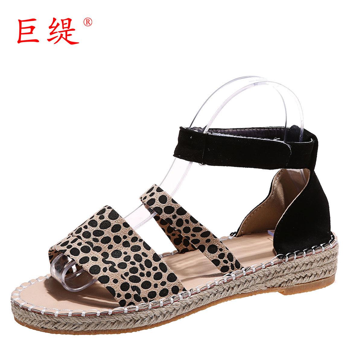 Perennial Juti summer new wish Amazon independent station eaby foreign trade large size flat hemp rope women s sandals 35 леопард друку кольору
Perennial Juti summer new wish Amazon independent station eaby foreign trade large size flat hemp rope women s sandals 35 леопард друку кольору