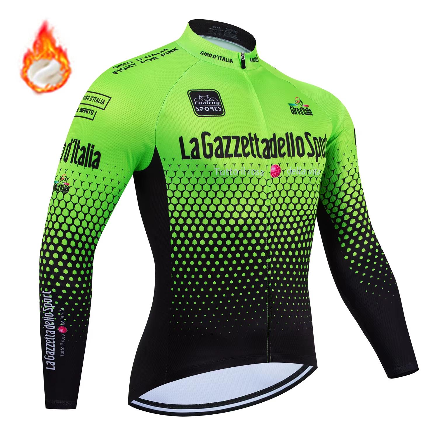 2026 NEW Winter Fleece Cycling Jersey Long Sleeve Bicycle Cycling Clothing Thermal Bike Wear Invierno Maillot Ropa Ciclismo S рожевий колір лосося
2026 NEW Winter Fleece Cycling Jersey Long Sleeve Bicycle Cycling Clothing Thermal Bike Wear Invierno Maillot Ropa Ciclismo S рожевий колір лосося