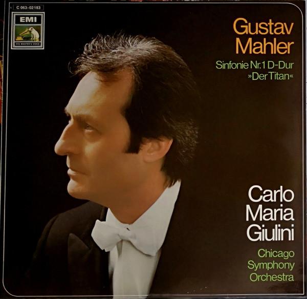 LP Record GUSTAV MAHLER – CARLO MARIA GIULINI - Symphony No. 1 in D major The Tita 1C06302183 His Master s Vo Germany Classical Used
LP Record GUSTAV MAHLER – CARLO MARIA GIULINI - Symphony No. 1 in D major The Tita 1C06302183 His Master s Vo Germany Classical Used