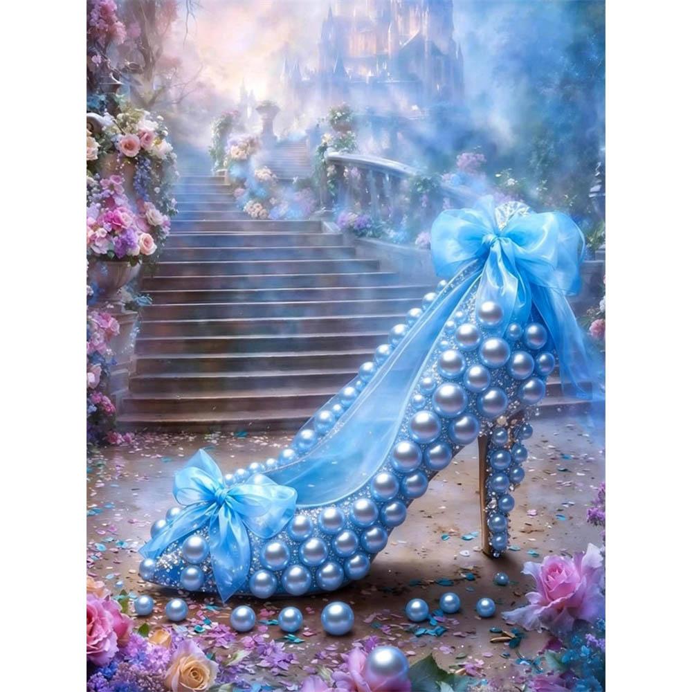 Disney Cinderella Crystal Shoes Pearl Decorative Set 5D Artificial Pearl Puzzle Embroidered Home Decorative Handmade Gift 35x45cm
Disney Cinderella Crystal Shoes Pearl Decorative Set 5D Artificial Pearl Puzzle Embroidered Home Decorative Handmade Gift 35x45cm