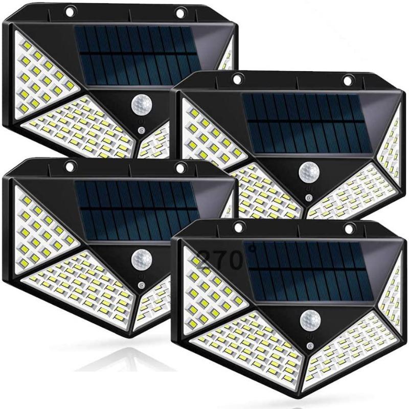 100 Led Solar Lights Outdoor Smart Motion Sensor Weatherproof Solar Powered IP65 Waterproof with Wide Angle Wall Light Garden
100 Led Solar Lights Outdoor Smart Motion Sensor Weatherproof Solar Powered IP65 Waterproof with Wide Angle Wall Light Garden