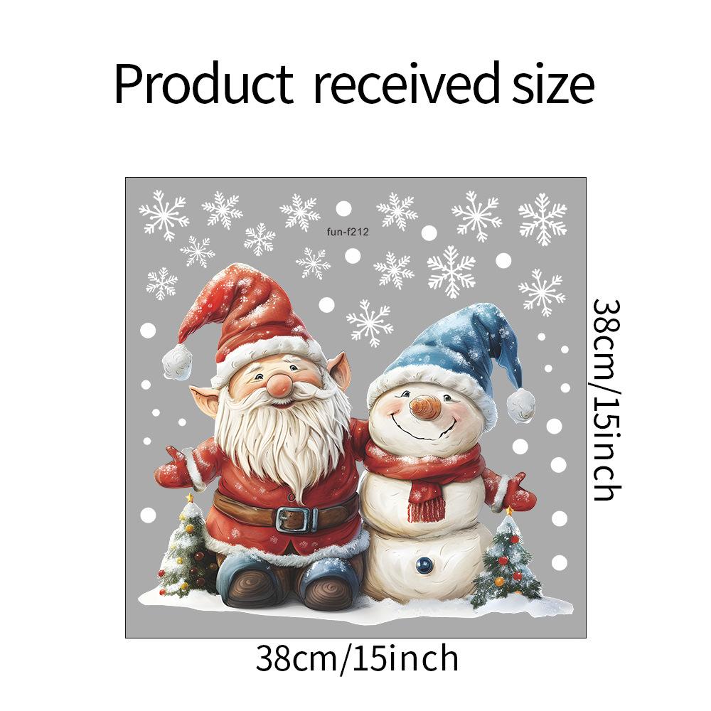 Fun-f212 Рождественские праздничные снеговики Санта-Клаус балконное стекло окно украшение декоративные наклейки на окна 38*38CM/fun-f212 uv
Fun-f212 Рождественские праздничные снеговики Санта-Клаус балконное стекло окно украшение декоративные наклейки на окна 38*38CM/fun-f212 uv