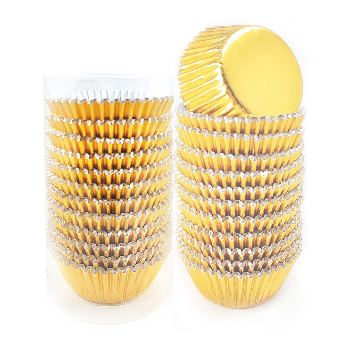 300-Pack Colorful Oil-Proof Baking Cups: PVC Tube Packed Muffin & Cake Foil Liners
300-Pack Colorful Oil-Proof Baking Cups: PVC Tube Packed Muffin & Cake Foil Liners