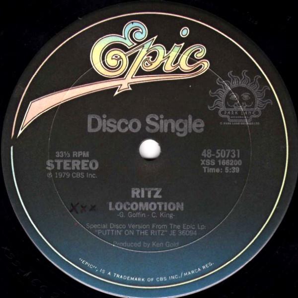 12-дюймовая пластинка RITZ - Locomotion 4850731 Epic, Park Lane 1979 США Танцевальная и электронная Б/У
12-дюймовая пластинка RITZ - Locomotion 4850731 Epic, Park Lane 1979 США Танцевальная и электронная Б/У
