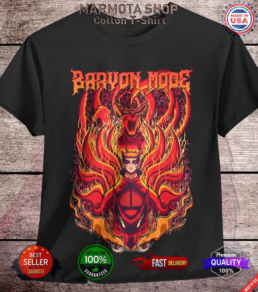 Naruto Shirt Shippuden Baryon Kyubi Kurama Anime Unisex Tee T-Shirt All Size 4XL
Naruto Shirt Shippuden Baryon Kyubi Kurama Anime Unisex Tee T-Shirt All Size 4XL
