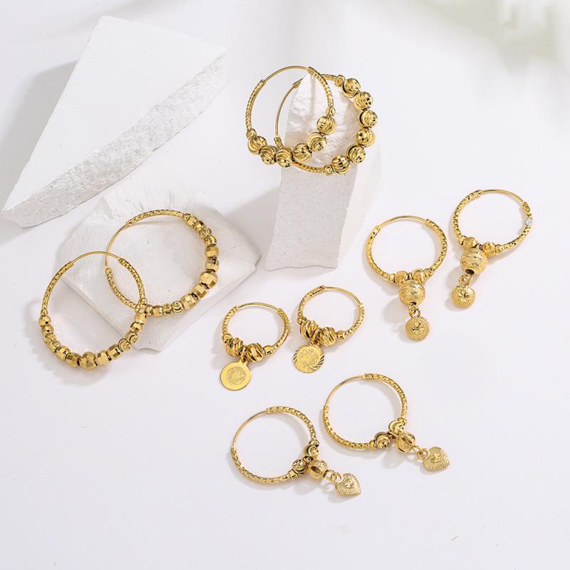 Women Retro Earrings Fashionable Simple Luxury Piercing Earrings Jewelry Accessories For Girls 42389
Women Retro Earrings Fashionable Simple Luxury Piercing Earrings Jewelry Accessories For Girls 42389