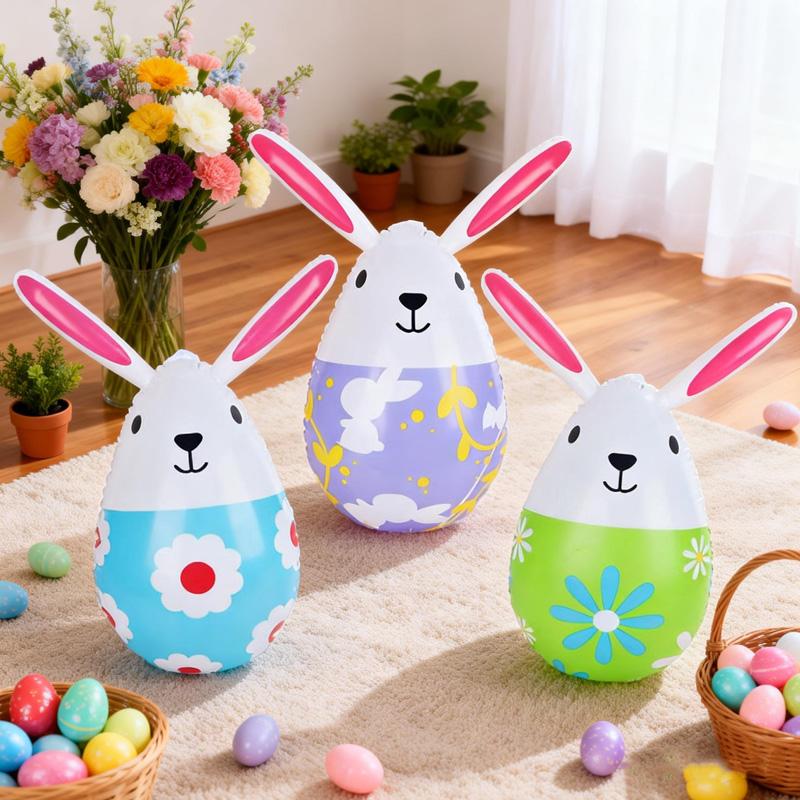 3/6Pcs Easter Inflatable Rabbit Eggs Balloon Kids Favors Toy 2026 Easter Party Home Indoor Outdoor Decoration Egg Hunt Ornaments
3/6Pcs Easter Inflatable Rabbit Eggs Balloon Kids Favors Toy 2026 Easter Party Home Indoor Outdoor Decoration Egg Hunt Ornaments