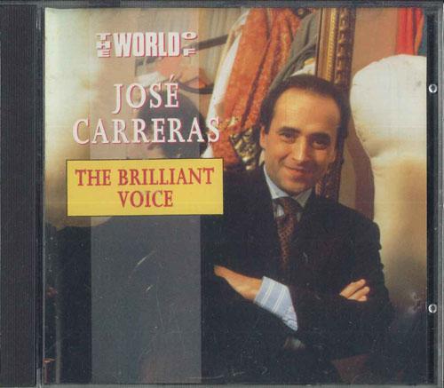CD JOSE CARRERAS Brilliant Voice 1970s live recordi 0401742 TRACE 1992 US Classical Used
CD JOSE CARRERAS Brilliant Voice 1970s live recordi 0401742 TRACE 1992 US Classical Used