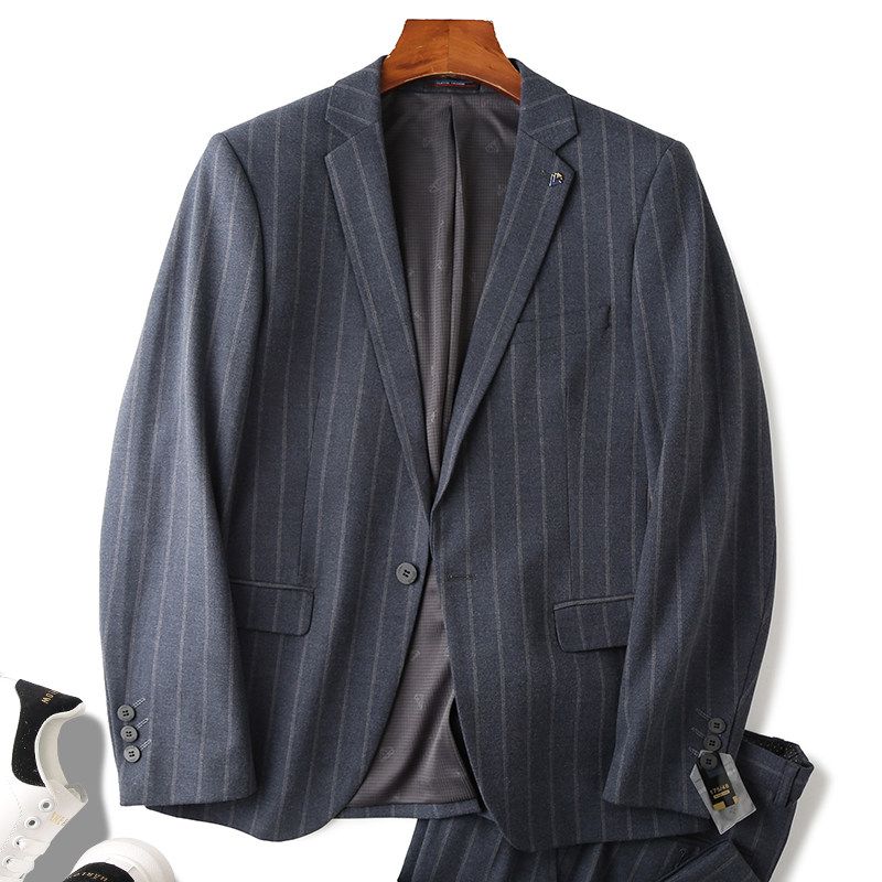 First-Line Withdraw from Cupboard! Thousand Yuan on the Cabinet! Classy Men s Business Casual K-style Stripes Suit Trouser Suit Men Gray Stripes (Top + Pants) 56/195
First-Line Withdraw from Cupboard! Thousand Yuan on the Cabinet! Classy Men s Business Casual K-style Stripes Suit Trouser Suit Men Gray Stripes (Top + Pants) 56/195