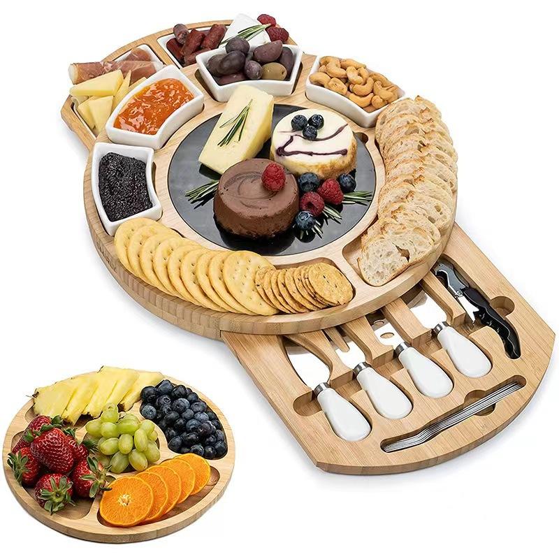 Solid Wood Cutting Board Cheese Cheese Cutting Board Can Be Pulled Multi-function Cutting Board Household Fruit Bread Steak Cutting Board One Size
Solid Wood Cutting Board Cheese Cheese Cutting Board Can Be Pulled Multi-function Cutting Board Household Fruit Bread Steak Cutting Board One Size