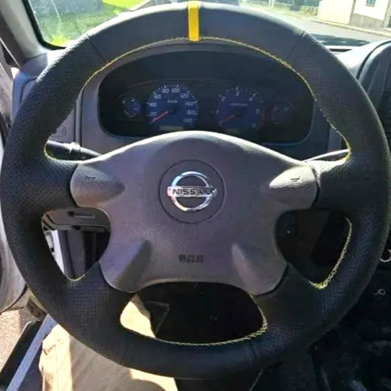 customized DIY Full coverage Steering Wheel Cover Accessorie for Nissan navara d22 1999 2000 2001 Almera N16 X-Trail Samsung SM3
customized DIY Full coverage Steering Wheel Cover Accessorie for Nissan navara d22 1999 2000 2001 Almera N16 X-Trail Samsung SM3