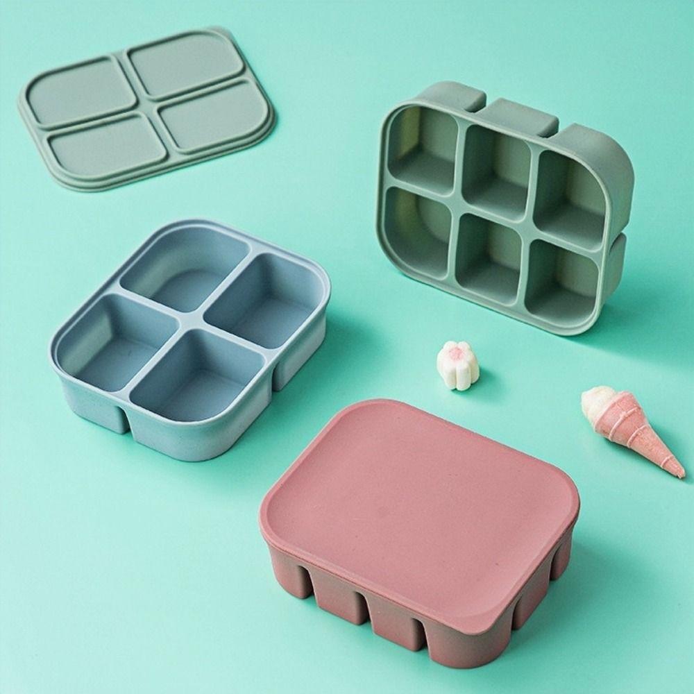 with Lid Ice Cube Trays 12 Grids Ice Making Molds Portable Food Storage Container for Freezer коричневий
with Lid Ice Cube Trays 12 Grids Ice Making Molds Portable Food Storage Container for Freezer коричневий