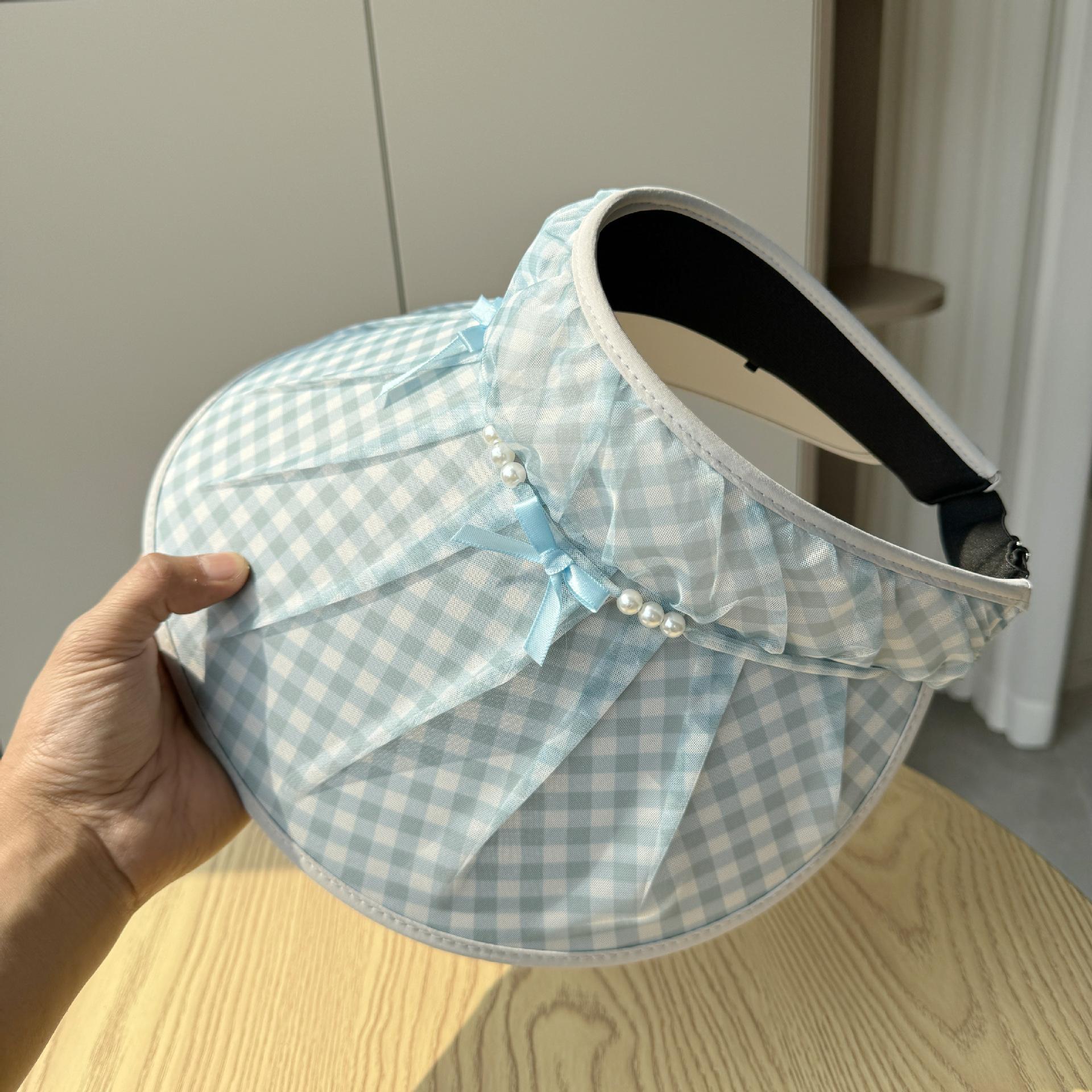 Summer new anti-UV sun hat for women, Korean style, fashionable and versatile, sun-blocking, face-slimming, open-top hat Adult54-60Adjustable світло-синій колір
Summer new anti-UV sun hat for women, Korean style, fashionable and versatile, sun-blocking, face-slimming, open-top hat Adult54-60Adjustable світло-синій колір