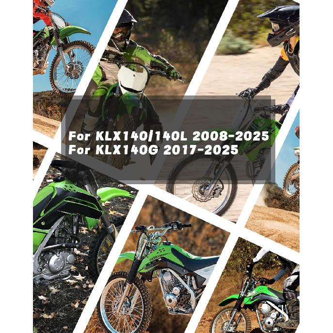 KLX140 Motorcycle Clutch Brake Levers for KLX140/140L 2008-2025, KLX140G 2017-2025 Dirt Bikes, Green
KLX140 Motorcycle Clutch Brake Levers for KLX140/140L 2008-2025, KLX140G 2017-2025 Dirt Bikes, Green