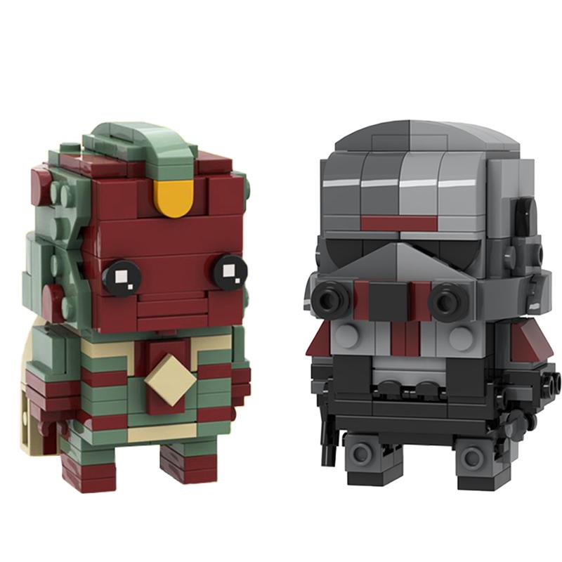 Visions -Brickheadz Defective Hunter Brick Marves Studios Wandavision Building Block Doll Model Children S Toy Gift
Visions -Brickheadz Defective Hunter Brick Marves Studios Wandavision Building Block Doll Model Children S Toy Gift