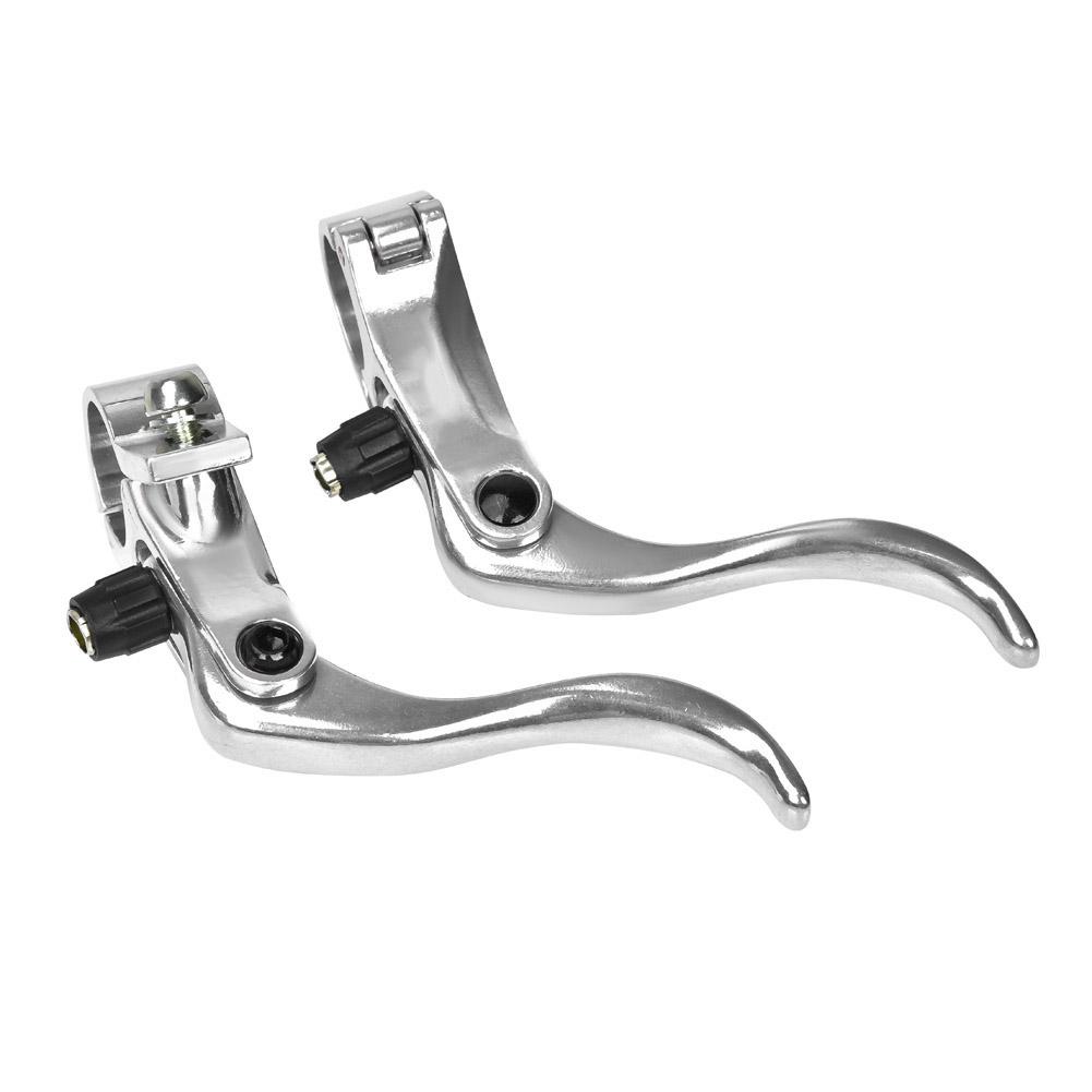 New 2Pcs Aluminum Alloy 24mm Mountain Bike Disc Brake Handle Level Cycling Accessory Bike Brake Lever Brake Accessories Sliver
New 2Pcs Aluminum Alloy 24mm Mountain Bike Disc Brake Handle Level Cycling Accessory Bike Brake Lever Brake Accessories Sliver