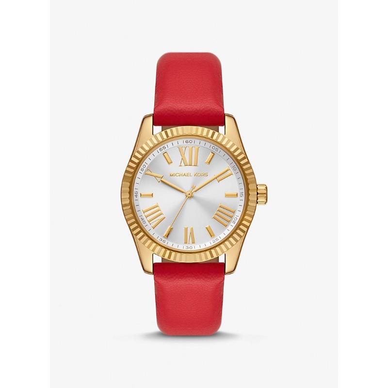 Часы Michael Kors Lexington с золотистым покрытием и кожаным ремешком MK4747
Часы Michael Kors Lexington с золотистым покрытием и кожаным ремешком MK4747