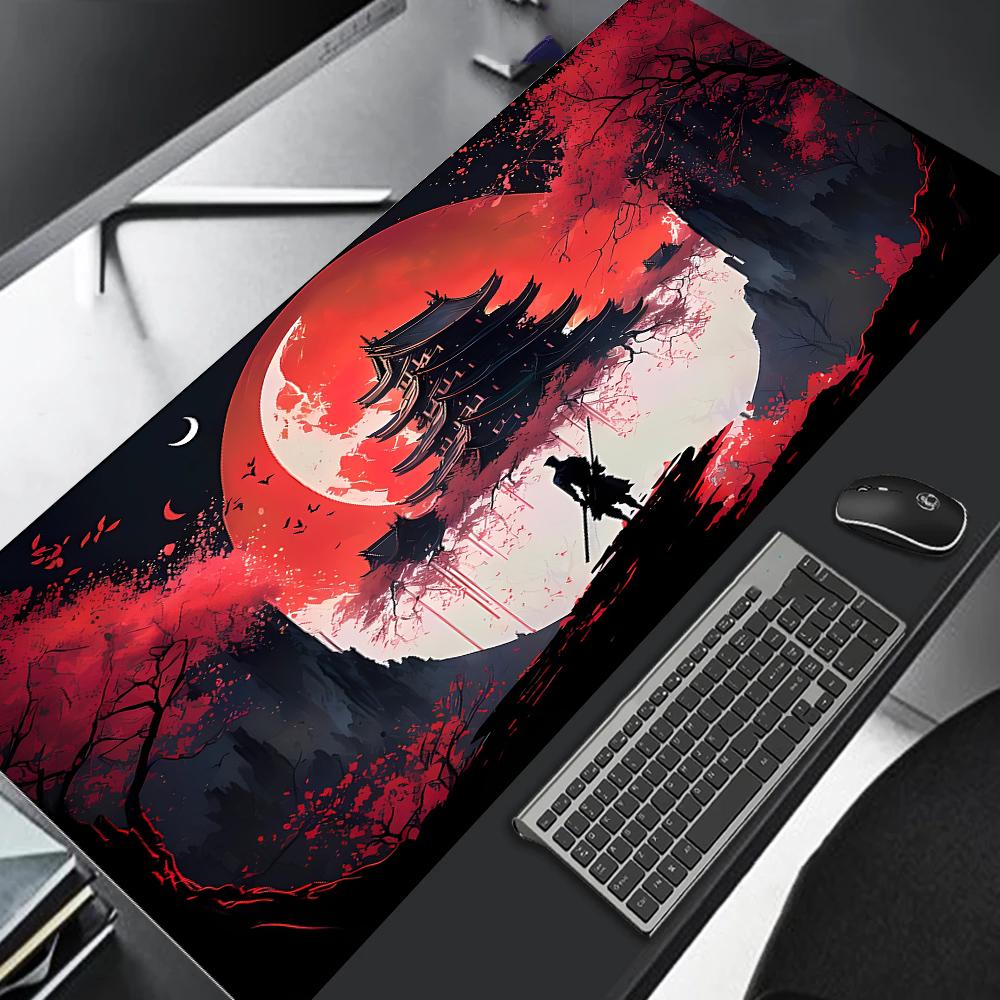 Japanese Sakura Samurai Black Mouse Pad Gamer Table Mat Teclado Empresa Gaming Laptop Desk PC Office Accessories Computer Desk 400X900X3mm
Japanese Sakura Samurai Black Mouse Pad Gamer Table Mat Teclado Empresa Gaming Laptop Desk PC Office Accessories Computer Desk 400X900X3mm