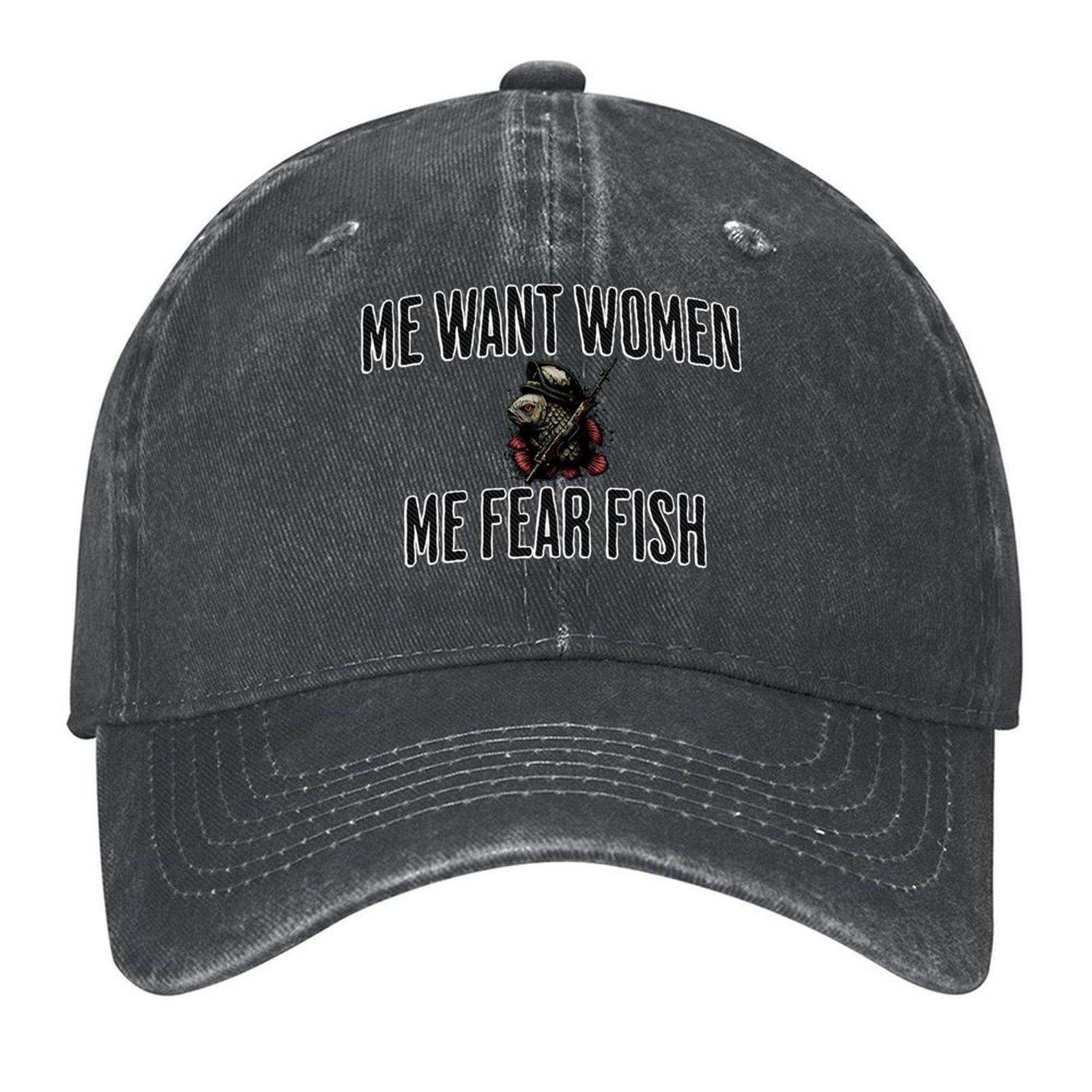 2026 Me Want Women, Me Fear Fish Baseball Cap Luxury Woman Cap Foam Party Hat Trucker Hat Golf Cap For Women Men s
2026 Me Want Women, Me Fear Fish Baseball Cap Luxury Woman Cap Foam Party Hat Trucker Hat Golf Cap For Women Men s