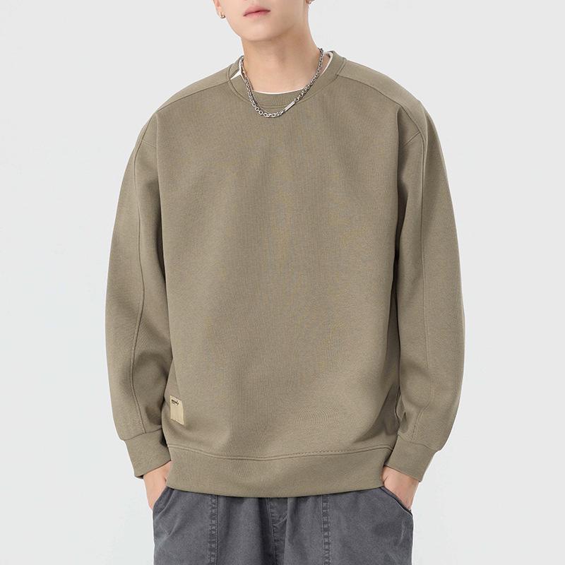 Men s Heavyweight Round Neck Pullover Hoodie - Solid Color, Long Sleeve, Loose Fit, Autumn/Winter Fashion. 2XL (150-165 Jin)
Men s Heavyweight Round Neck Pullover Hoodie - Solid Color, Long Sleeve, Loose Fit, Autumn/Winter Fashion. 2XL (150-165 Jin)