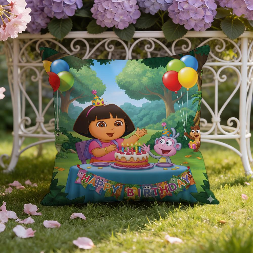 Anime cute D-Dora the E-Explorer Cushion Cover Home & Car Dual-Scene Pillow Cover: Reversible for Premium Comfort 50cmx50cm
Anime cute D-Dora the E-Explorer Cushion Cover Home & Car Dual-Scene Pillow Cover: Reversible for Premium Comfort 50cmx50cm